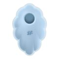 Розкішний водонепроникний симулятор орального сексу для жінок Cloud Dancer blue