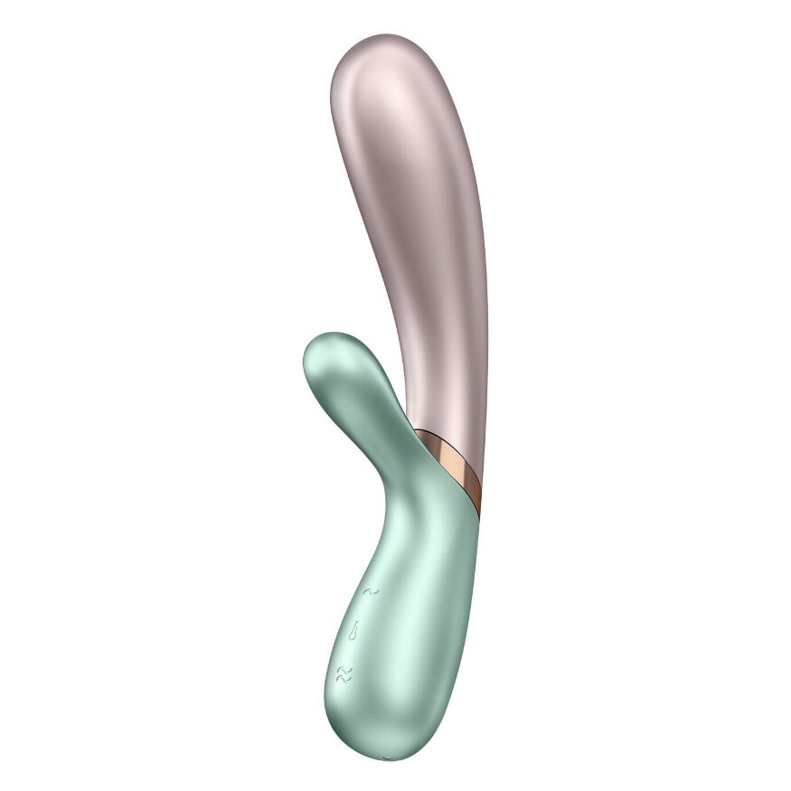 Вибратор-кролик с подогревом Satisfyer Hot Lover Green