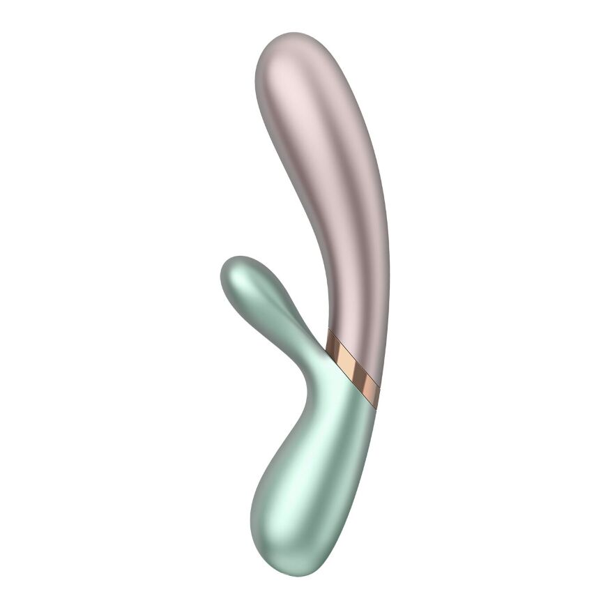 Вибратор-кролик с подогревом Satisfyer Hot Lover Green