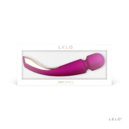 Вибромассажер для всего тела, 21х4.5 см LELO Smart Wand 2 Medium Deep Rose