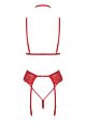 Комплект Kissable Bondage Kiss Set Red S/M
