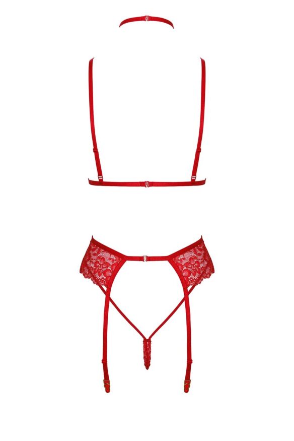 Комплект Kissable Bondage Kiss Set Red S/M
