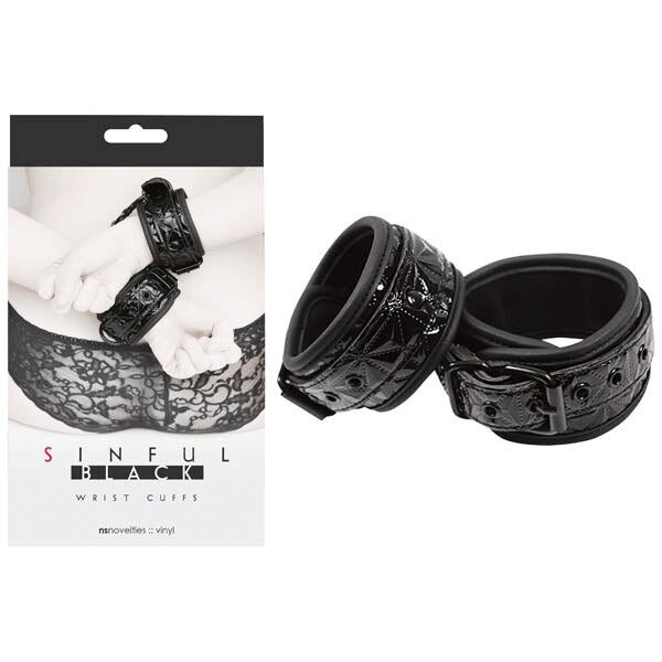 Наручники NS Novelties Wrist Cuffs, черный