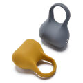 Ерекційне віброкільце Sweet Em Silky Ring з пультом, жовте, 7,6 х 5,7 см