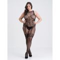 Ажурний комбінезон Fifty Shades of Grey Captivate Plus Size Black