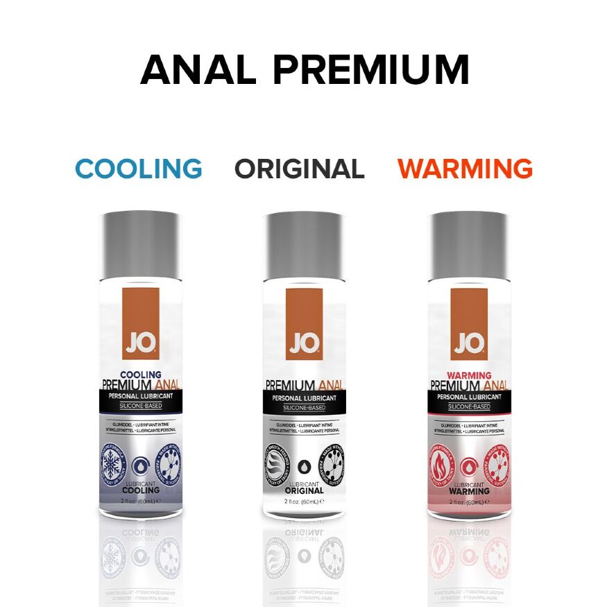 Анальна змазка JO ANAL PREMIUM  -  ORIGINAL (60 мл) на силіконовій основі водостійка
