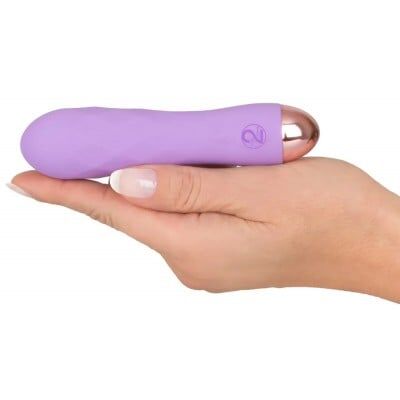 Мини-вибратор с рельефом You2Toys Cuties Gene лиловый