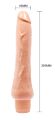 Вибратор реалистик BAILE - Barbara Dryad Soft Skin 9.8'', BW-001072R