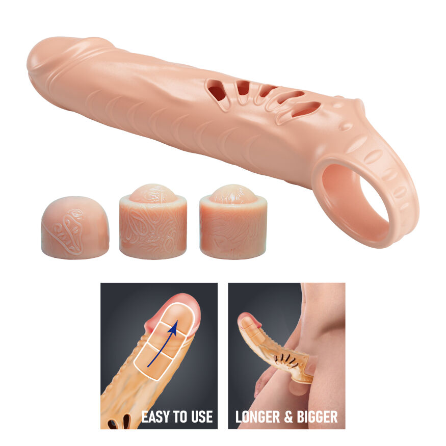 Насадка презерватив Pretty Love - Rafael Penis Sleeve, BI-026270H