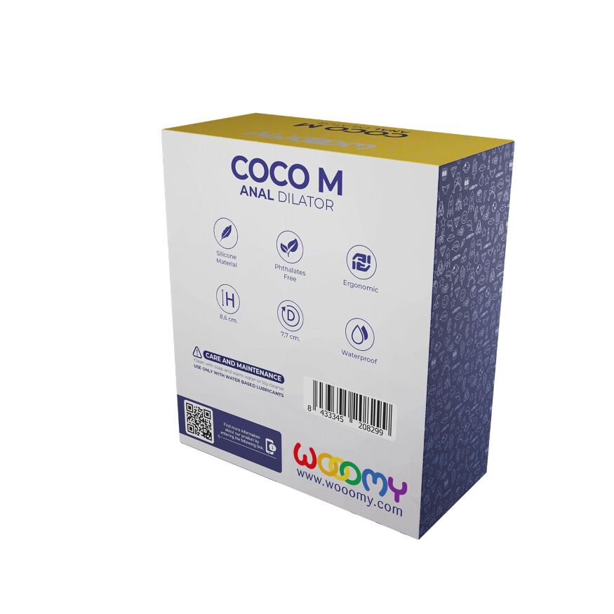 Анальний розширювач Wooomy Coco M ∅ 7,7 см