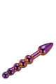 DT21834 Стеклянный анальный стимулятор Dream Toys GLAMOUR GLASS RIDGED ANAL DILDO