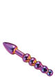 DT21834 Стеклянный анальный стимулятор Dream Toys GLAMOUR GLASS RIDGED ANAL DILDO