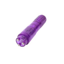 Мини вибратор с насадками CHISA THE ULTIMATE MINI-MASSAGER- фиолетовый