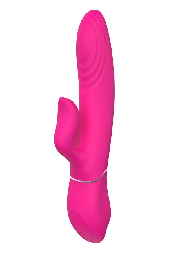 Вибратор-кролик Dreamtoys Essentials Duo Thruster для клитора, розовый