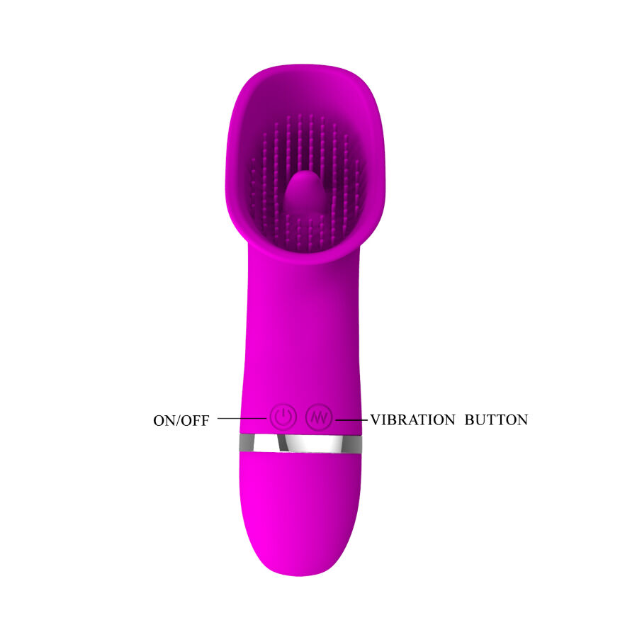Кліторальний стимулятор - Pretty Love Rudolf Sucking Vibrator Purple