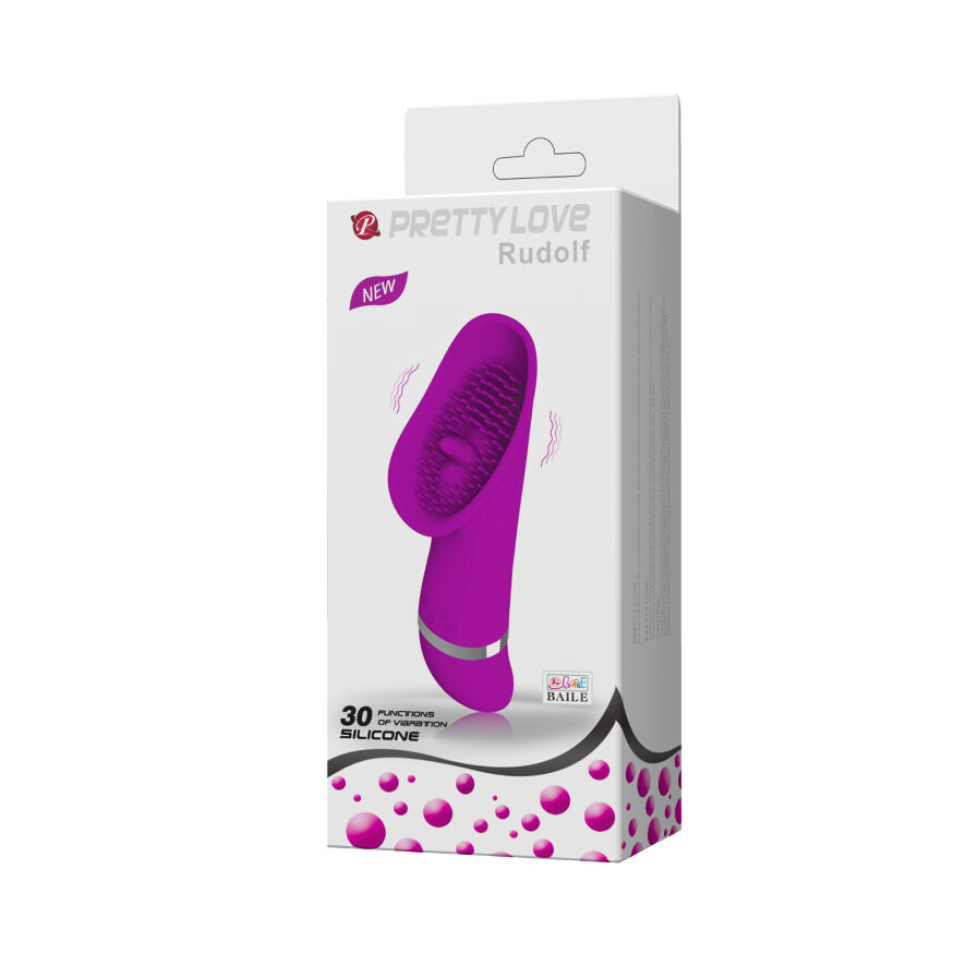 Кліторальний стимулятор - Pretty Love Rudolf Sucking Vibrator Purple