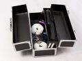 Великий кейс для зберігання секс-іграшок BMS Factory Large Lokable Vibrator Case Black, кодовий замо