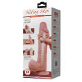 Великий член з венами та рухомою шкірою - Pretty Love Sliding Skin 9.4" Latin