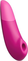 Кліторальний вакуумний стимулятор 2 в 1 Womanizer Enhance з вібрацією, рожевий