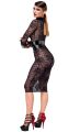 Платье Noir Handmade F375 Noirelle Lace Corset Midi dress L