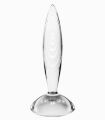 Стеклянная анальная пробка Satisfyer Sparkling Crystal прозрачная