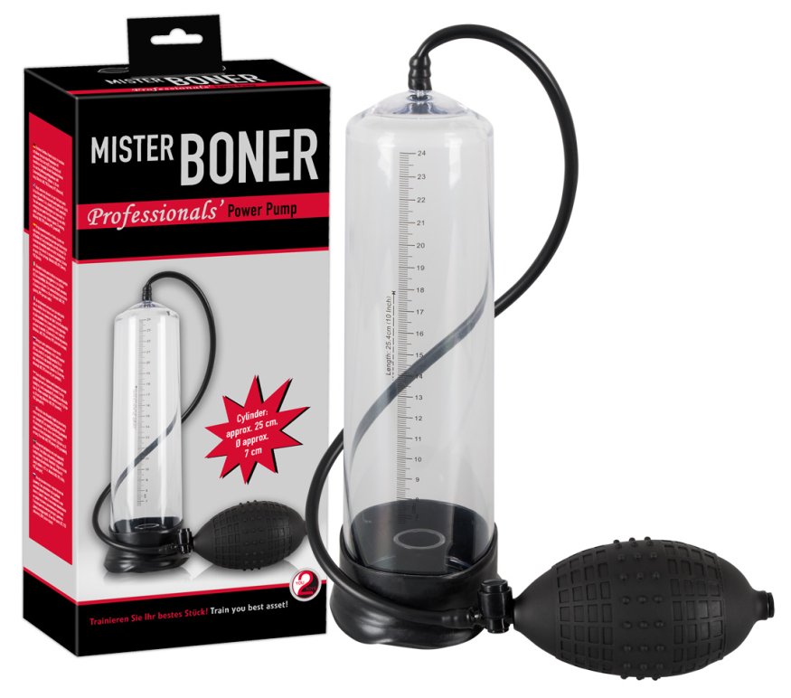 Чоловіча помпа велика - Mister Boner Professionals Power Pump