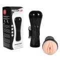 Вагина - мастурбатор с вибрацией Boss Series: Vibrating Vagina cyber skin - Latarka, BS6000025