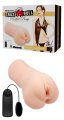 Мастурбатор с вибрацией CRAZY BULL - Realistic Pocket Pussy, BM-009227Z
