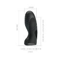 Чорна насадка на палець з вбудованим віброелементами Pretty Love Alan Finger Vibrator Black