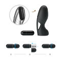 Чорна насадка на палець з вбудованим віброелементами Pretty Love Alan Finger Vibrator Black