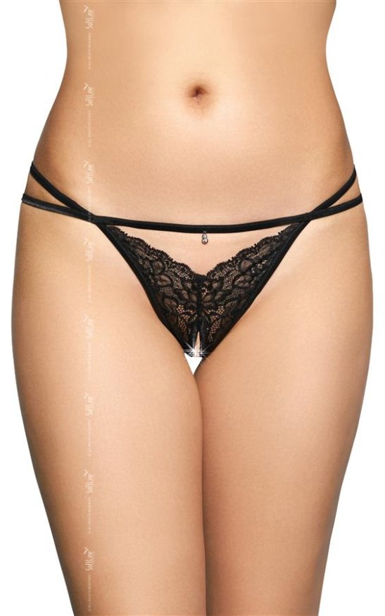 Жіночі стрінги - G-String 2496, black - S/M