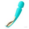 Вибромассажер для всего тела, 21х4.5 см  LELO Smart Wand 2 Medium Ocean Blue