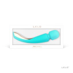 Вибромассажер для всего тела, 21х4.5 см LELO Smart Wand 2 Medium Ocean Blue