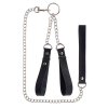 Наручники с поводком Gentle Hold, Smooth Black