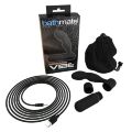 Тонкий вибромассажер простаты Bathmate Prostate Vibe ∅ 2,5 см, мощный и перезаряжаемый + мешочек