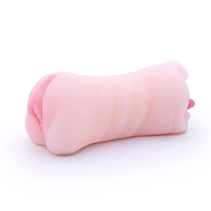 Двухсторонний мастурбатор Men Powerup Eroticism: вагина и ротик