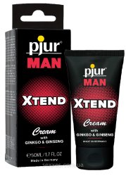 Крем для пениса стимулирующий pjur MAN Xtend Cream 50 ml, с экстрактом гинкго и женьшеня