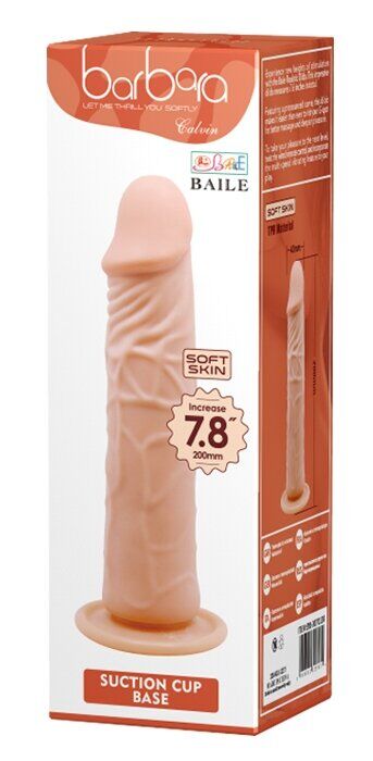 Фаллоимитатор BARBARA 7,8 '' Calvin Flesh , BW-007013R