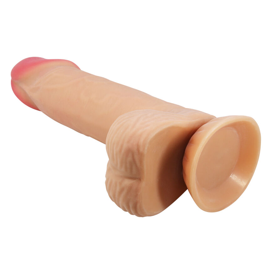 Ділдо з присоскою LyBaile - Sliding Skin 8,1'' Flesh