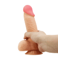 Ділдо з присоскою LyBaile - Sliding Skin 8,1'' Flesh