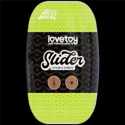 Мастурбатор - Slider Double-Ended Masturbator Vagina and Anus Brown
