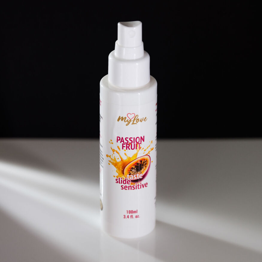 Інтимний гель-лубрикант - MyLove Taste Slide Sensitive Passion Fruit, 100 мл