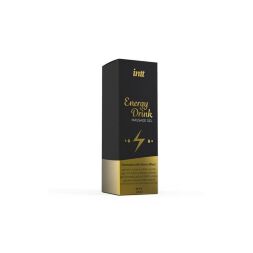 Гель для массажа - Intt Energy Drink Massage Gel, 30 мл