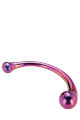 DT21836 Изогнутый стеклянный фаллоимитатор Dream Toys GLAMOUR GLASS CURVED BIG WAND