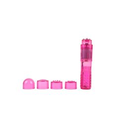 Мини вибратор с насадками CHISA THE ULTIMATE MINI-MASSAGER-Pink
