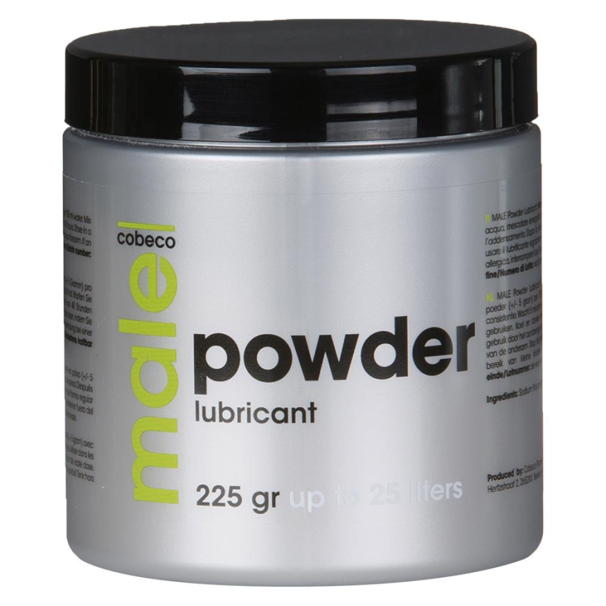 Сухий лубрикант-порошок - Male Cobeco Powder Lubricant, 225 г