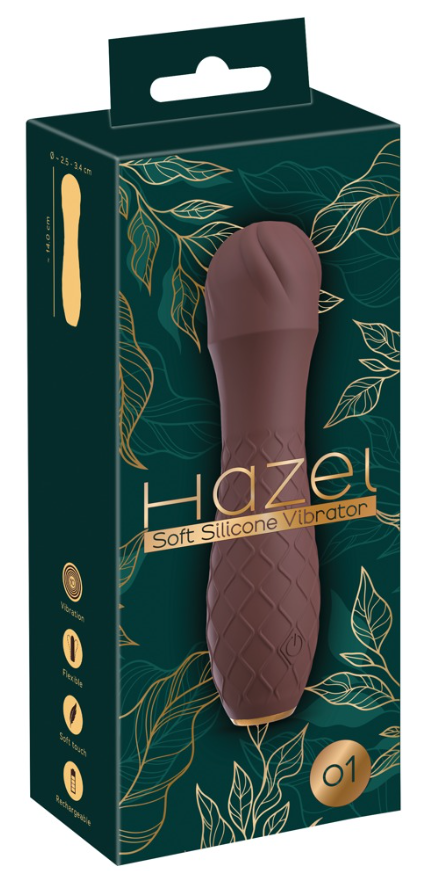 Вибратор с различными стимулирующими текстурами с 10 режимами вибрации Hazel 01