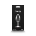 Стеклянная анальная пробка NS Novelties Crystal - Desires - Red Heart - Medium