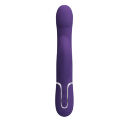 Вибромассажер с поступательным движением серии Pretty Love - Falin Twinkled Tenderness Dark Purple 7 vibration functions 4 rolling functions, BW-500012-2