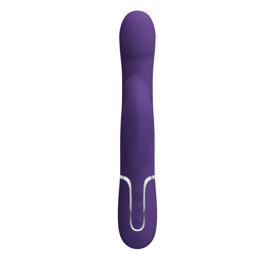 Вибромассажер с поступательным движением серии Pretty Love - Falin Twinkled Tenderness Dark Purple 7 vibration functions 4 rolling functions, BW-500012-2